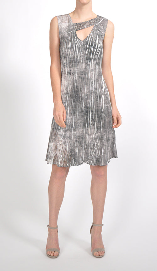 Asymmetric Panel Dress